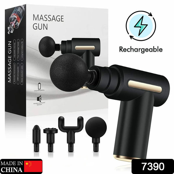Cordless Deep Tissue Massage Gun for Full Body & Face