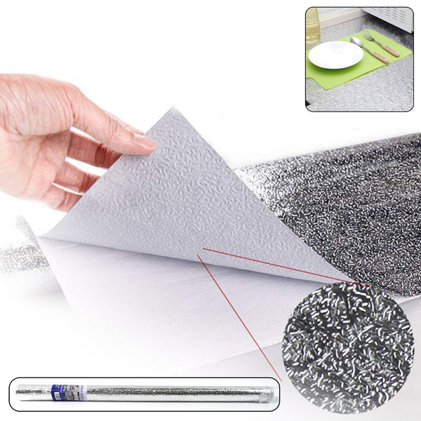 Aluminium foil for Kitchen and Aluminium Foil Paper Sticker Roll (60cmx2Meter)