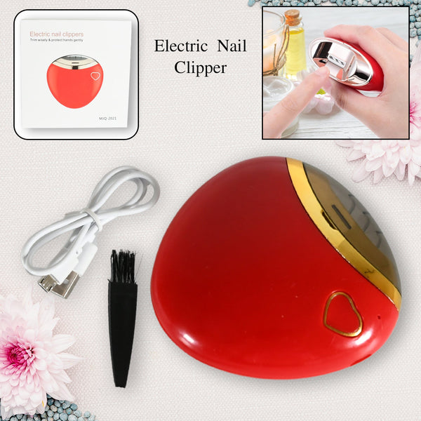 Electric Nail Clipper & File  Safe Automatic Trimmer for Baby & Adult