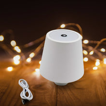 USB Rechargeable LED Bottle Lamp  3-Color Dimmable Wireless Table Light (1 Pc)