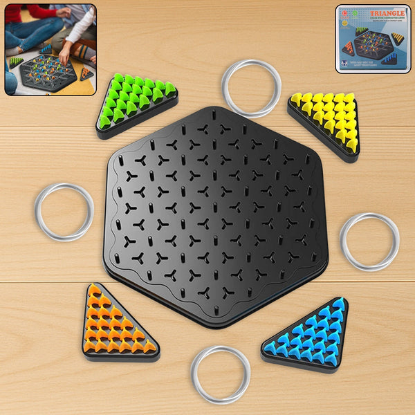 Educational Puzzle Game  Triangle Color Match