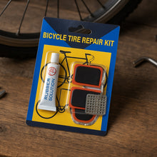 Bicycle Tire Repair Kit Portable Puncture Repair Set with Adhesive (1 Set / Mix Design)