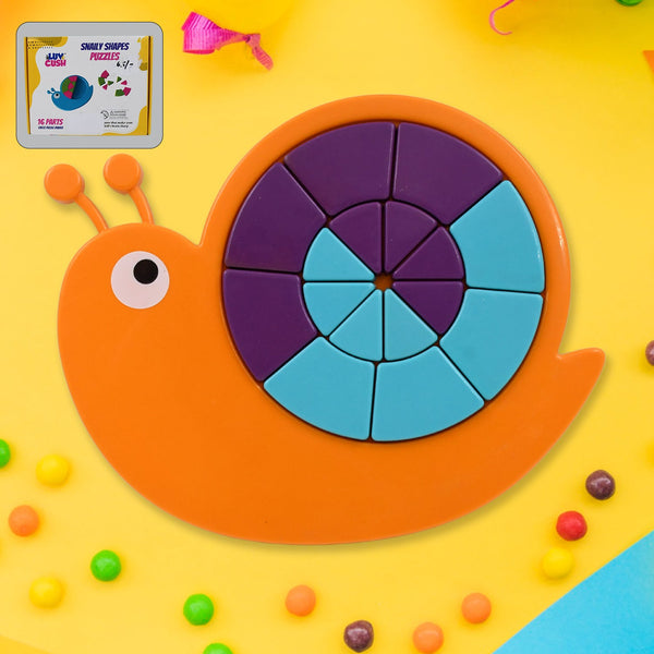 Mini Snail Puzzle  STEM Educational Toy, Puzzle Games for Ages 3-6 (Mix Color)
