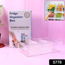 Plastic Refrigerator Organizer Bins (1 Pc Mix Color)