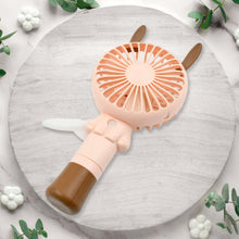 Portable Small Fan Handheld  Without Battery & USB Cable Hand Press Fan (1 Pc)