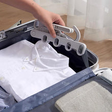 5-Hole Foldable Clothes Hanger  Robust, Space-Saving Travel Rack