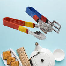 Stainless Steel Multipurpose Utility Tong / Serving Food Tongs  (2 Pcs Set)