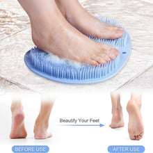 Silicone Bath Massage Cushion  Suction Cup Exfoliating Foot Scrubber & Mat