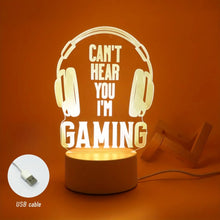 3D Acrylic LED Night Lamps (1 Pc / Mix Design)