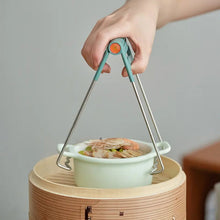 Kitchen Tongs & Bowl Clip  Wear-Resistant Plate Lifter for Restaurants