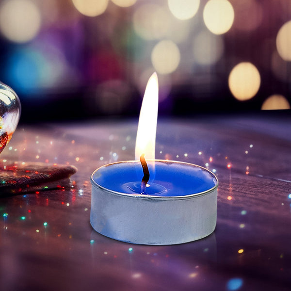 Tealight Diwali Candle  Smokeless, Long-Burning, Mix Color (1 Pc)