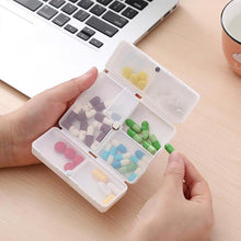 Magnetic Pill Organizer, 7 Compartments, Medicine Box (1 Pc)