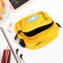 Solid Color Shoulder Crossbody Bag  Trendy Small Square Bag for Students