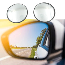Car Blind Spot Mirror  HD Glass, Convex & Frameless (2 Pcs Set)
