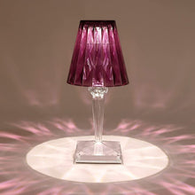 Crystal Diamond LED Table Lamp with 16 Colors  Bedroom Decor