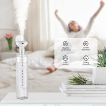 Mini Portable USB Humidifier  Quiet Cool Mist for Car, Home, Office, Travel (1 Pc)