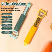 Multifunctional, Vegetable Fruit Peelers Slicer Can Opener 7 In 1