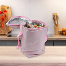Cute Animal Zip Lunch Bag with Adjustable Strap  Reusable & Durable (1 Pc)