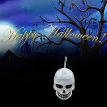 Ghost Face Bottle Water Bottle, Drinking Cup with Lid and Straw(1 Pc)