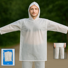 Full-Body Rain Suit  Jacket & Pants Set Fashion Portable Adult Rain Coat (1pc)