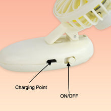 Mini USB Handheld Fan  Portable Rechargeable Mini Fan for Home & Travel