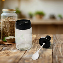 Transparent Glass Oil Dispenser 500 ML Bottle (5 Pcs Set)