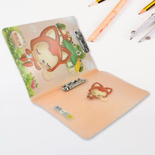 2 In 1 Plastic Clipboard Writing Pad, Exam Board & Clip File for Kids (232 × 305 × 18 mm)
