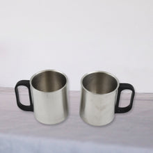 Double Wall Stainless Steel 500ml Vacuum Flask Gift Set with Two Cups (3 Pcs)