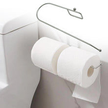 Stainless Steel Drill Free Self-Adhesive Paper Roll Holder for Kitchen Bathroom Toilet (Pack of 1)