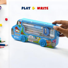 Bus Shape Compass Box for Kids
