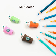 2 in 1 3D Cute Coffee Or Ice cream Shape sharpner (1 Pc)