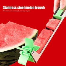 Stainless Steel Washable Watermelon Cutter  Windmill Slicer & Peeler