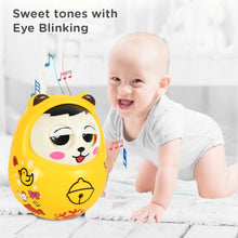 Musical Roly Poly Toy for Babies  Push & Shake Wobbling Doll
