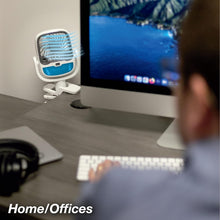 Air Portable Fan, Grip Go 3 Speed Small Fan, Great Stroller Fan, Travel or Desk Fan