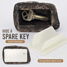Realistic Fake Rock Key Hider  Weatherproof Outdoor Key Storage Emergencies (1 Pc)