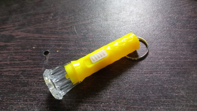 Small Plastic LED Torch  Cute & Handy Pocket Flashlight for Kids (1 Pc)