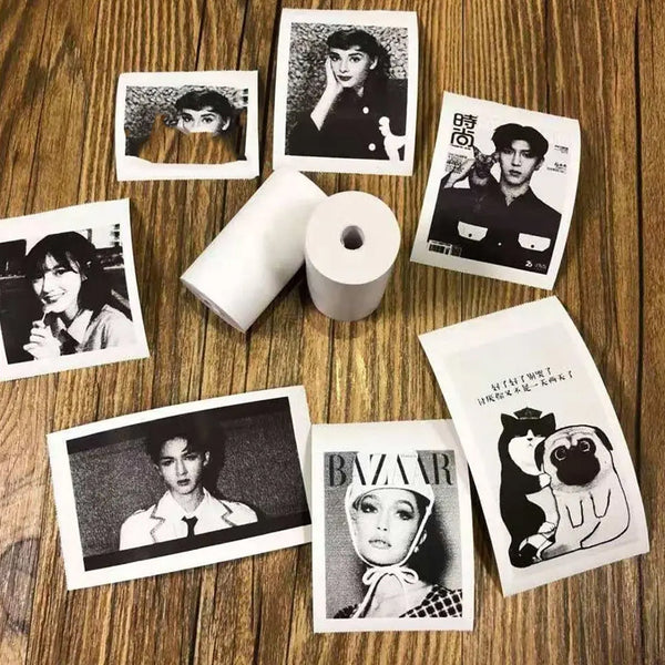 Thermal Printer Paper Roll  Aging Resistant, Fast Color, Portable (1 Pc)