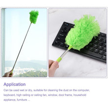 Adjustable Long Handle, Microfiber Duster for Cleaning
