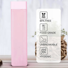 Square Plastic Water Bottle  1000ml Leakproof BPA-Free for Office, Gym & Home (1 Pc)