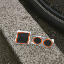Bicycle Tire Repair Kit Portable Puncture Repair Set with Adhesive (1 Set / Mix Design)