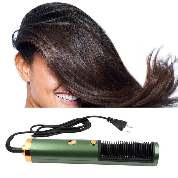 Hair Straightener Comb, Anti Scald Hot Comb Negative Ion Hair Straightener Brush (1200w)