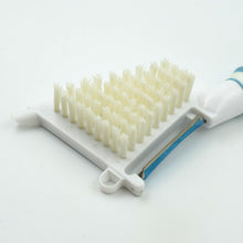 Multipurpose Peeler Brush  Stainless Steel Peeler with Cleaning Brush (1 Pc)