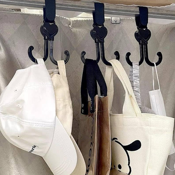 360° Rotating Multi-Purpose Baby Carriage Hook  For Strollers, Cars & More (1 Pc)