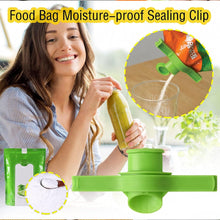 Food Storage Sealing Clip Solid Color Seal Pour Bag Clip Snack Bag  (1 Pc)