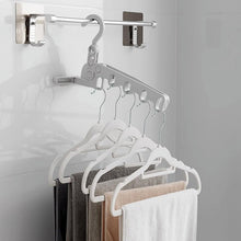 5-Hole Foldable Clothes Hanger  Robust, Space-Saving Travel Rack