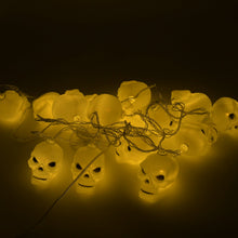 Halloween LED Skull String Lights  Indoor & Outdoor Decor