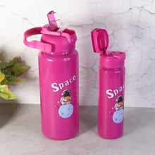 Space Theme Printed Water Bottles 2000ML, 900ML & 300ML Approx- (Set)