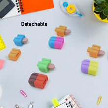 Ice cream Shape Eraser for Girls & Boys 3D Eraser (1 Set 4 Pc)