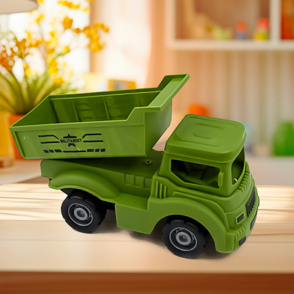 Friction Powered Dumper Toy Truck For Kids  (1 Pc)