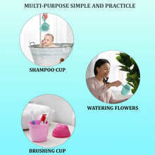 Baby Shampoo Shower Cup  Safe Soft Bath Tumbler for Kids Hair Washing